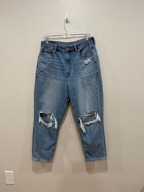 🔥 American Eagle Distressed Jeans Comfort Stretch Waistband Size 12 X-Short